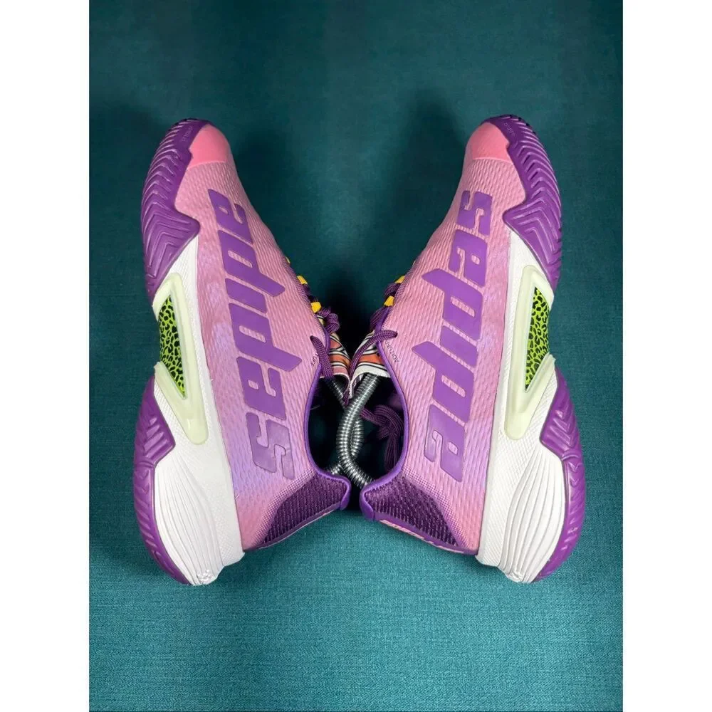 Adidas Barricade Tennis Shoes Purple Pink GZ0692 Women’s Size 8 EU 40